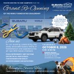 SUBARU WORLD OF HACKETTSTOWN Grand Re-Opening